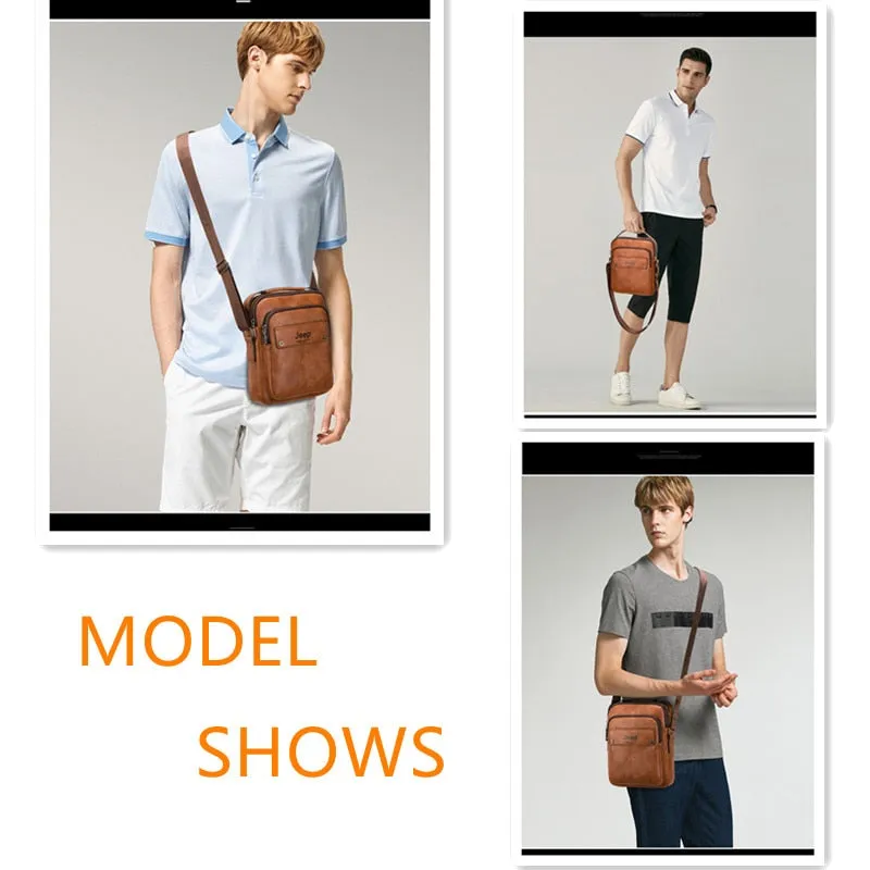 100% High Quality Brand Man's Fashion Business Messenger Shoulder Messenger Bag Causal Crossbody Tote Bags