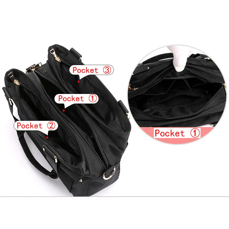 2020 New Women Bag Nylon Travel Bag Casual Women Handbags Totes Bag Quality Ladies Shoulder Bag Fema