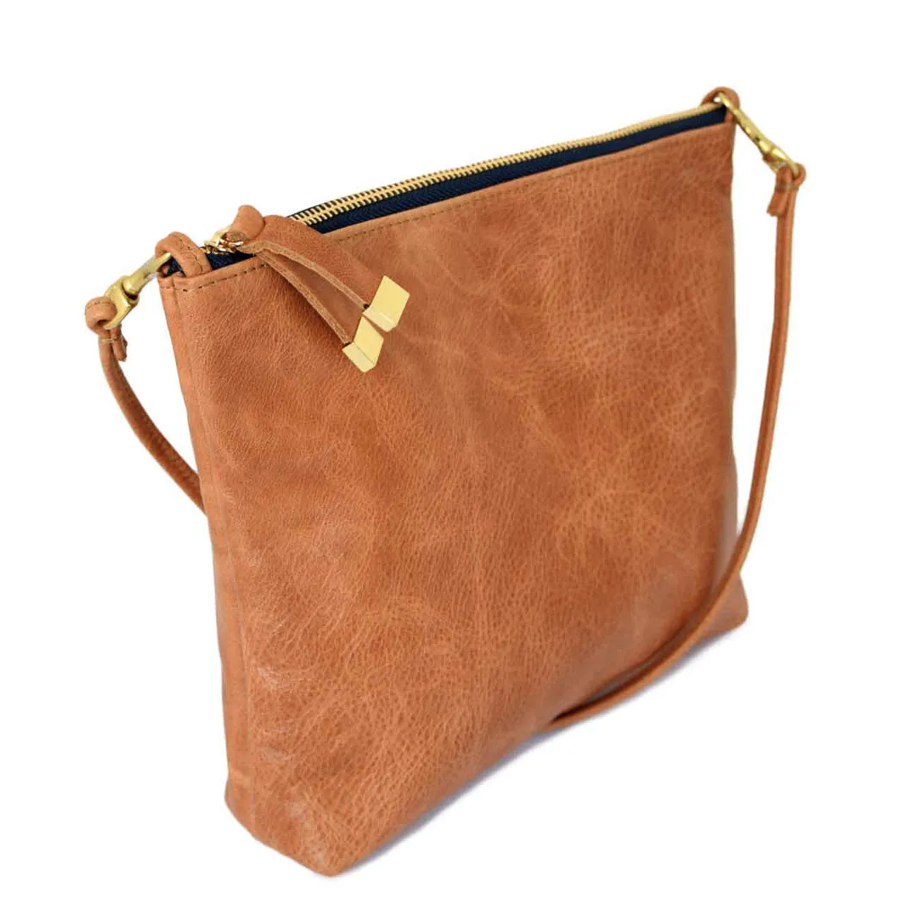 ABBEY CROSSBODY | SADDLE