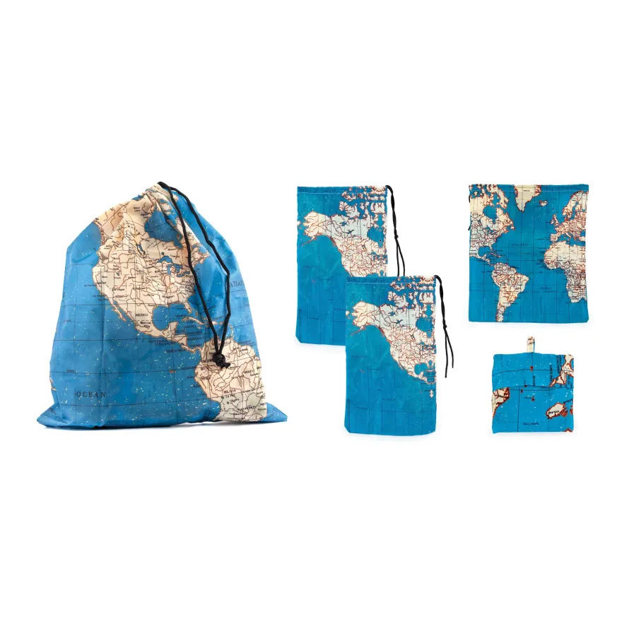 Around the World Travel Bag Set