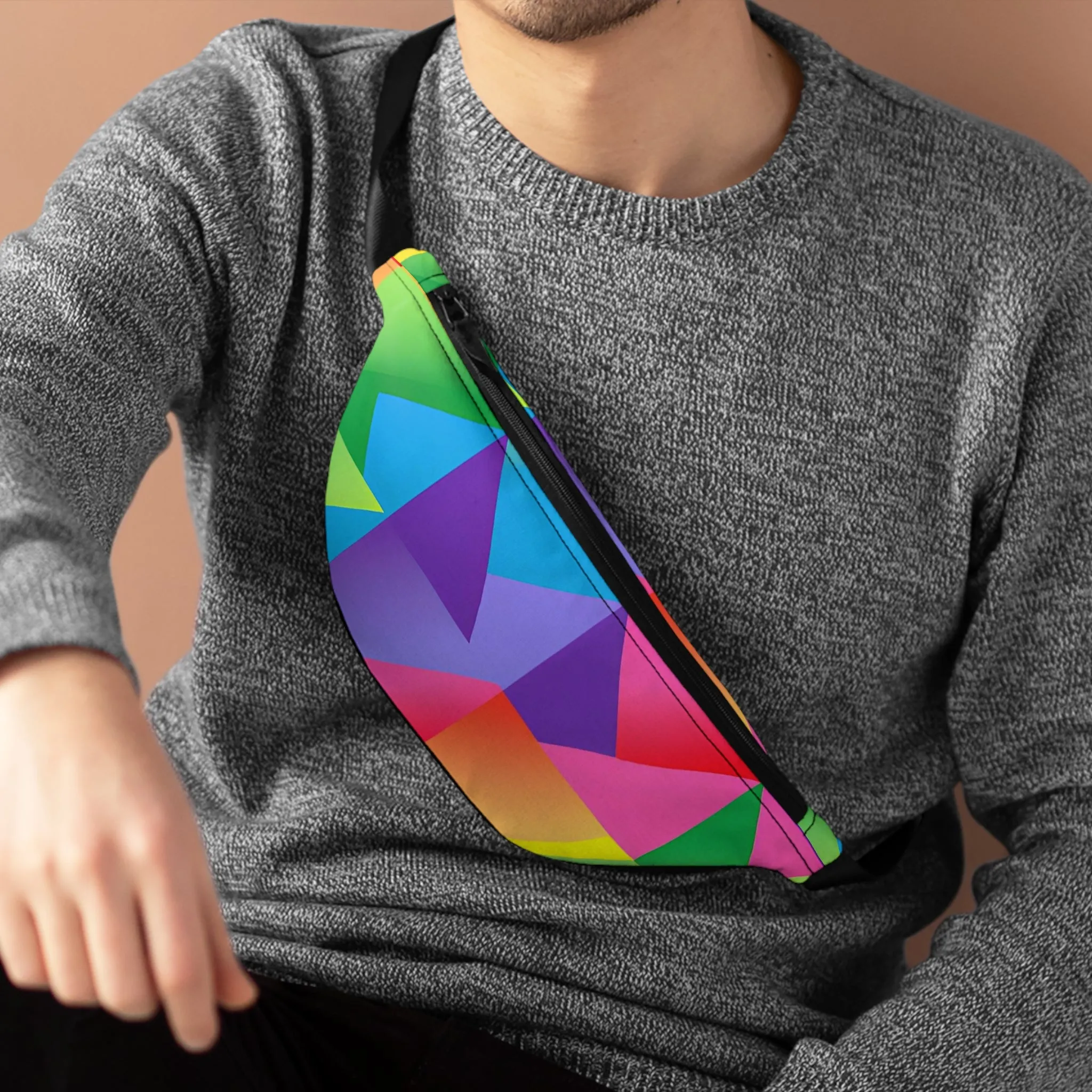 AuroraSparkles - Gay Pride Fanny Pack Belt Bag