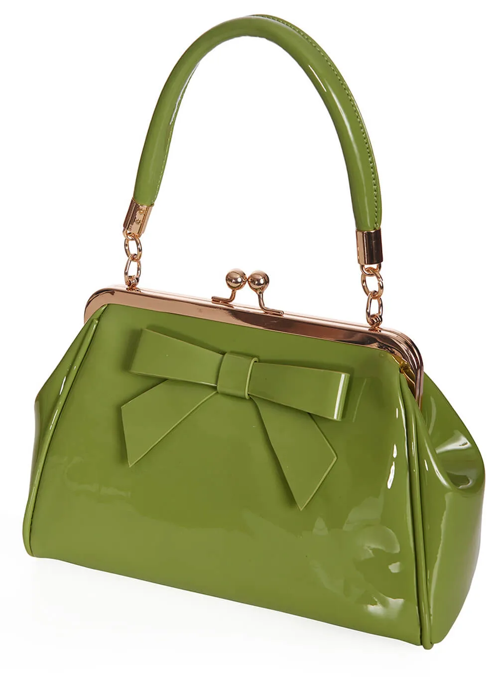 Banned California Nights 50's Bag Apple Green