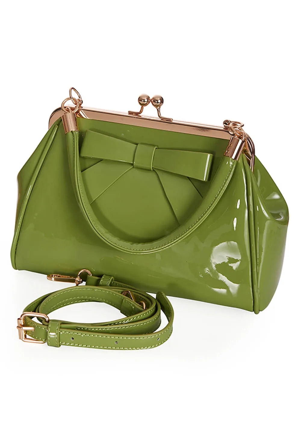 Banned California Nights 50's Bag Apple Green