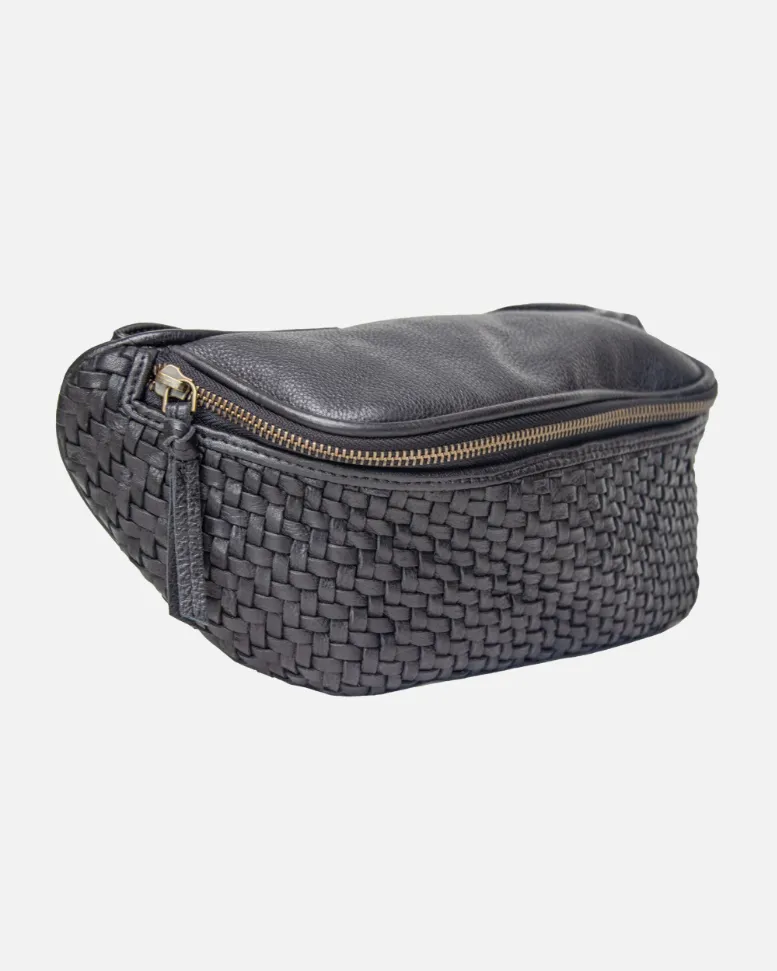 Barink | Hand-woven Leather Fanny Pack