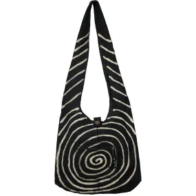 Black Spyra Shoulder Bag