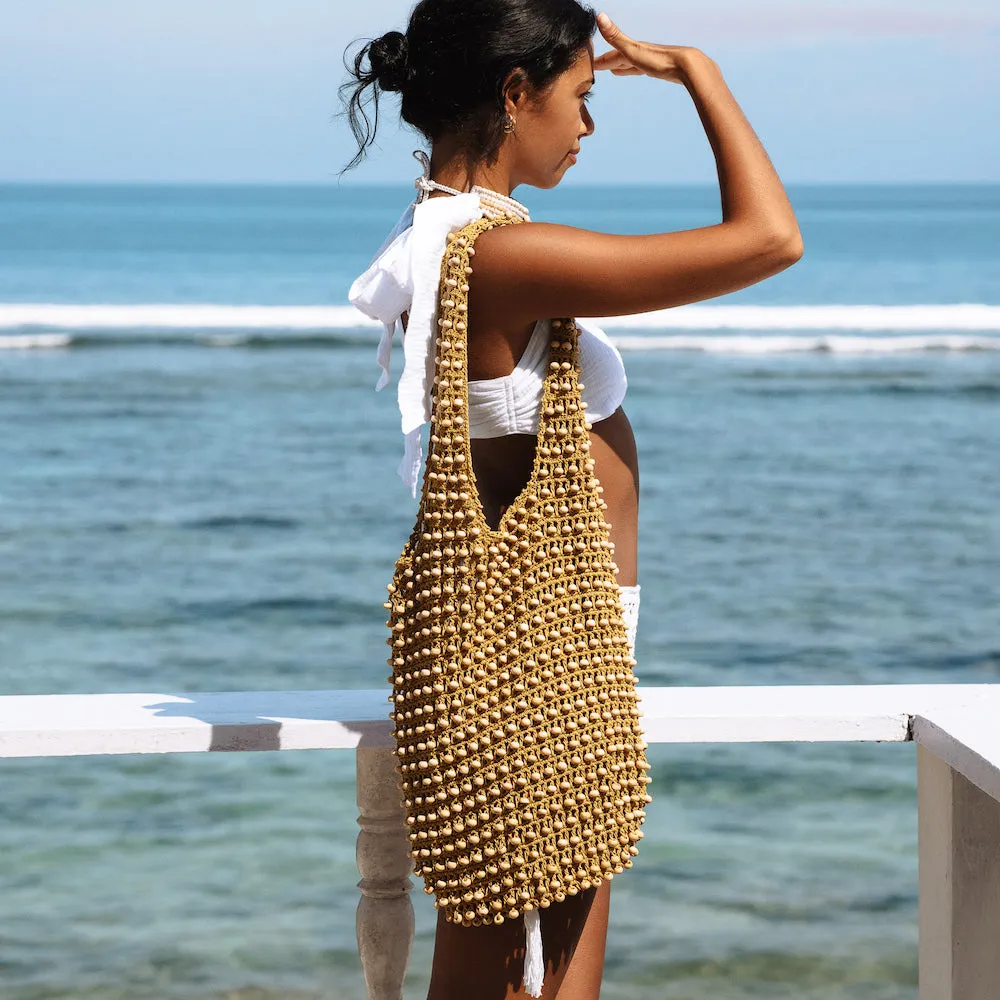 Bliss Beaded Crochet Bag