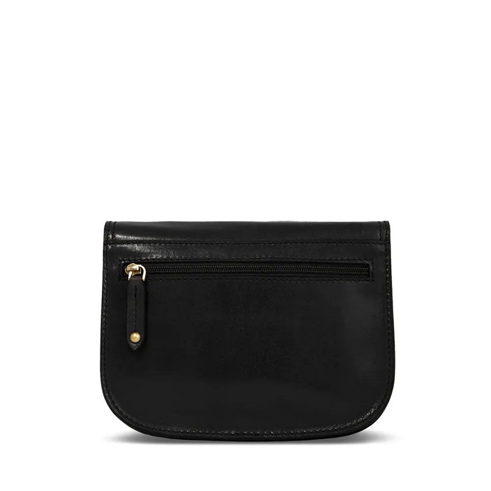 Borsa Donna Piccola a Tracolla The Bridge in Pelle Nera linea Story