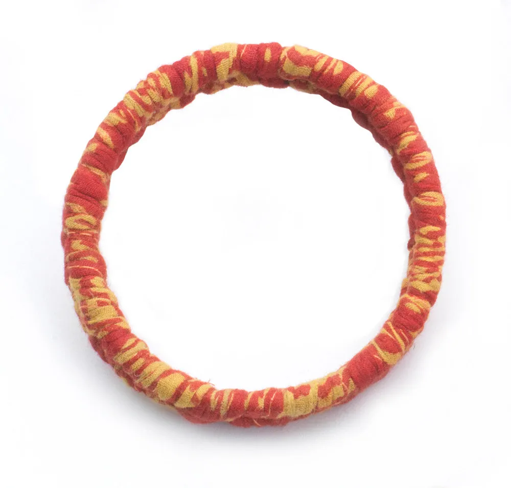 Braided Sari Bangle