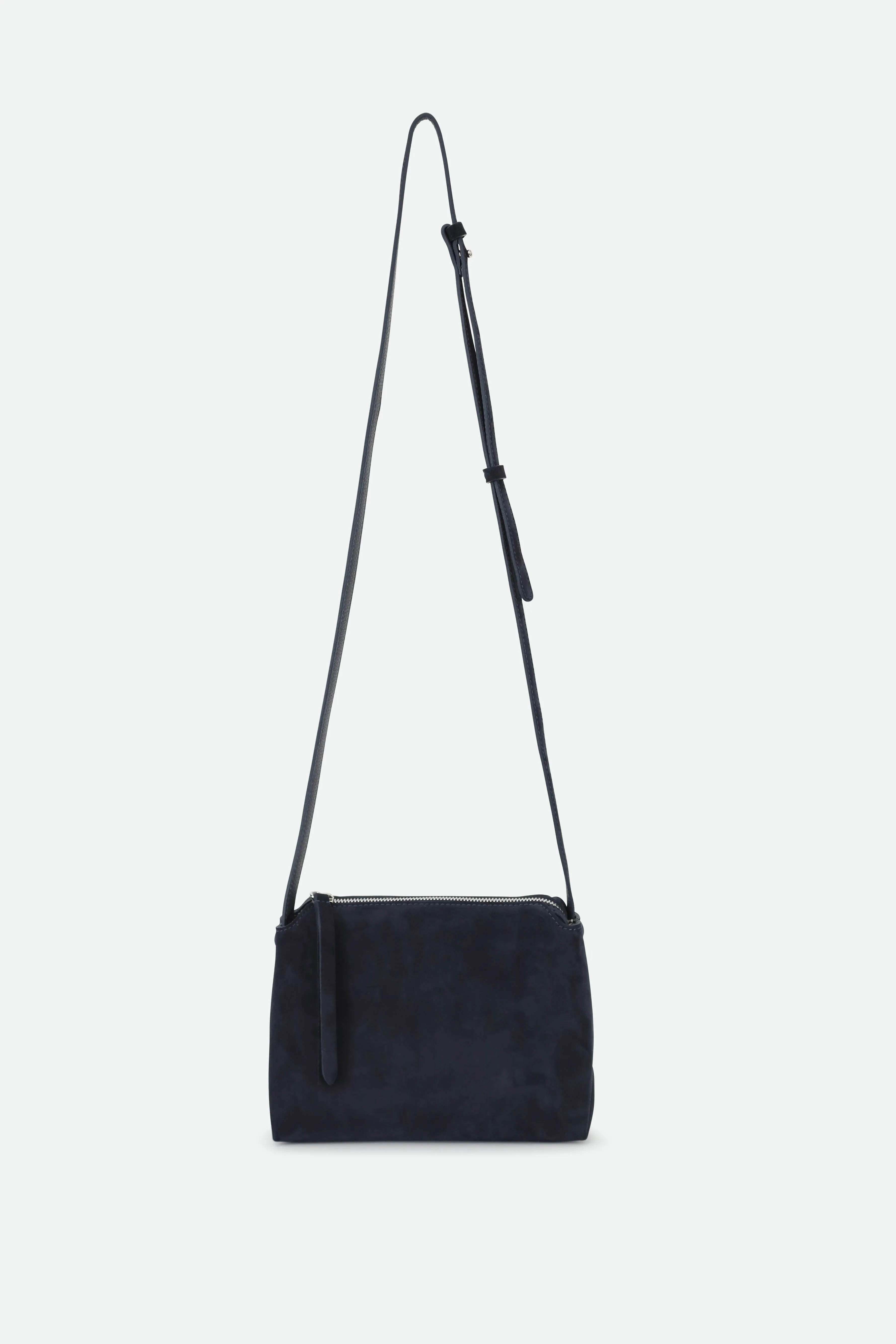 BRIDGET CROSSBODY SUEDE BAG IN NAVY