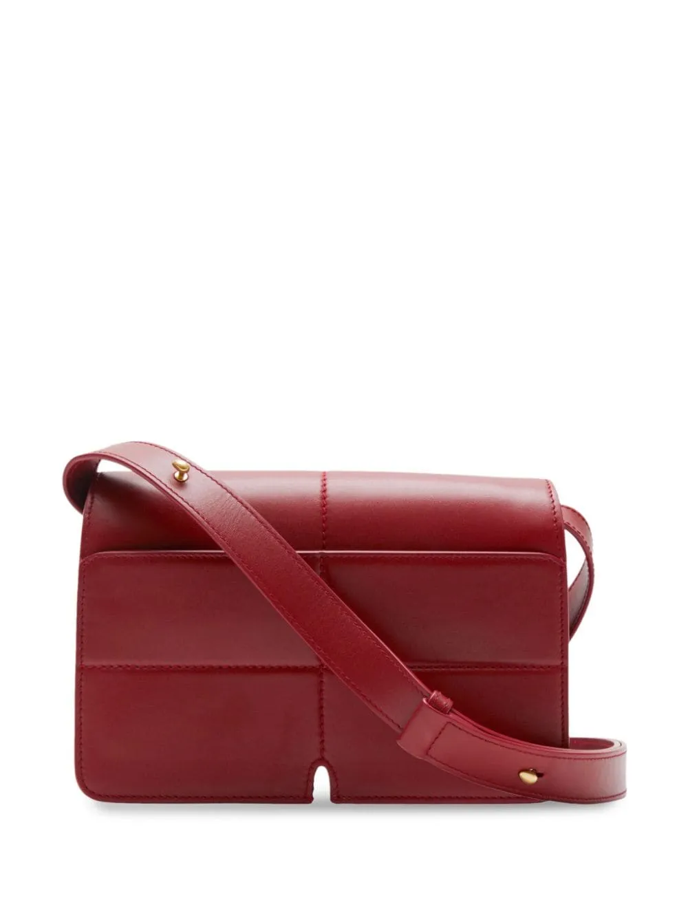 Burberry Snip Leather Shoulder Bag