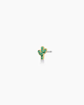 Cactus Charm Stud