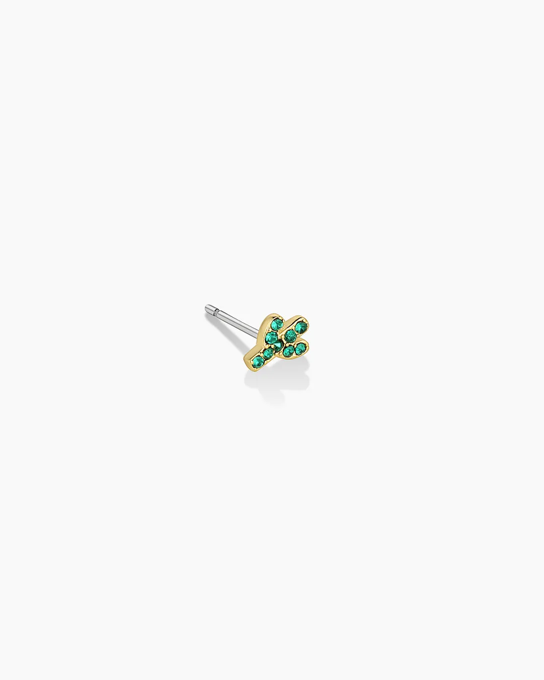 Cactus Charm Stud