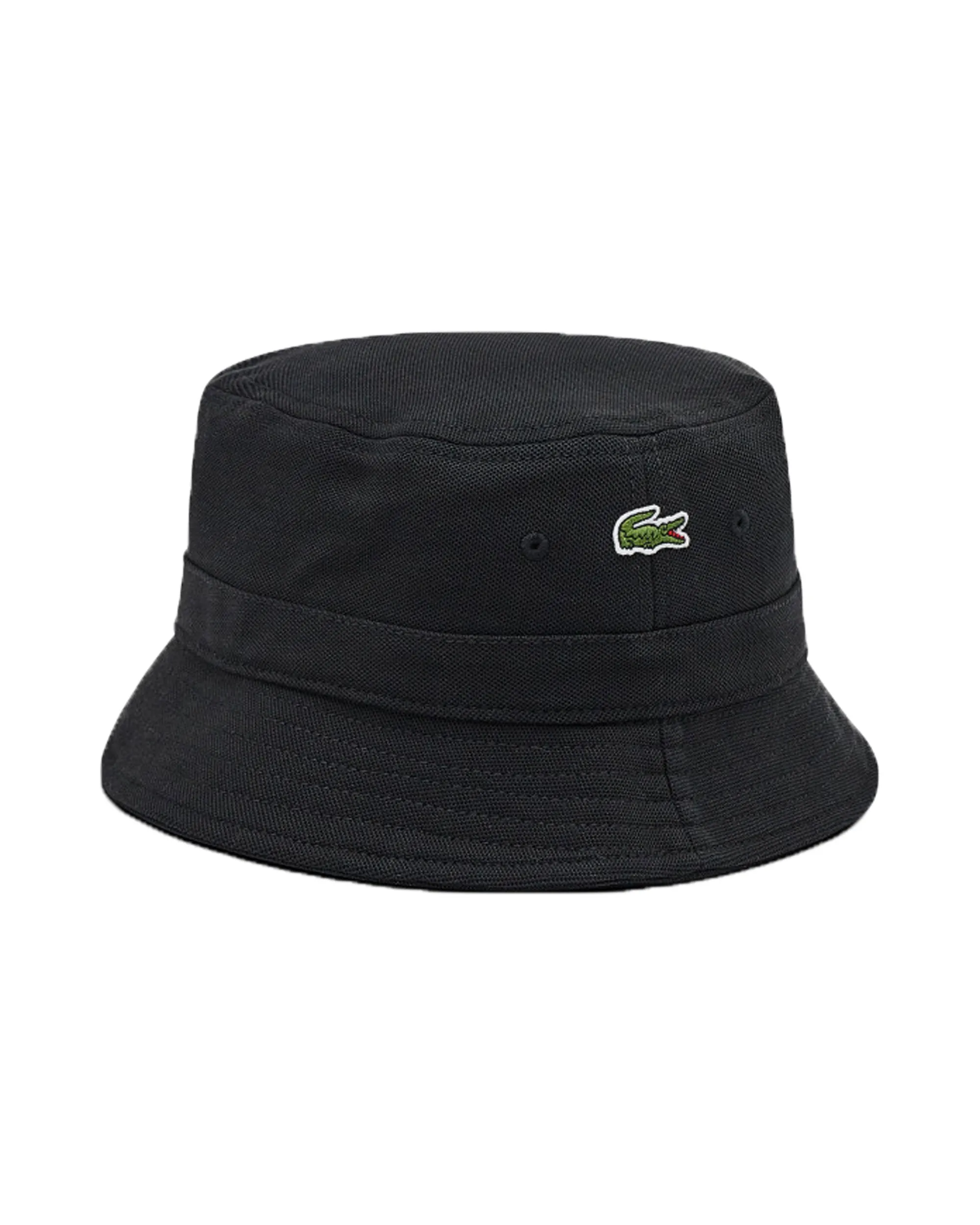 Cappello Bucket Lacoste Nero