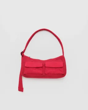 Cargo Shoulder Bag in Candy Apple