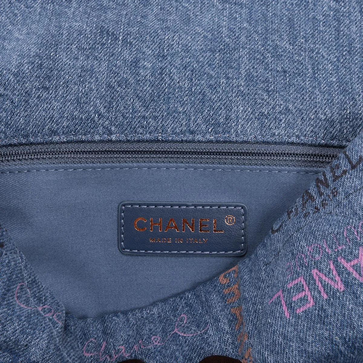 Chanel Blue Denim Mood Shoulder Bag