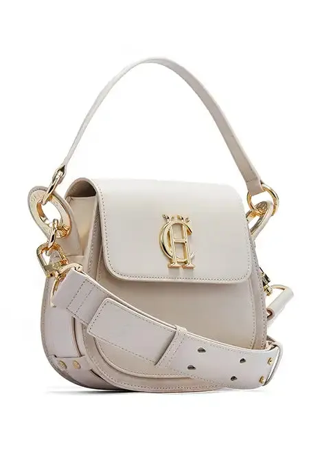 Chelsea Saddle Bag (Cream)