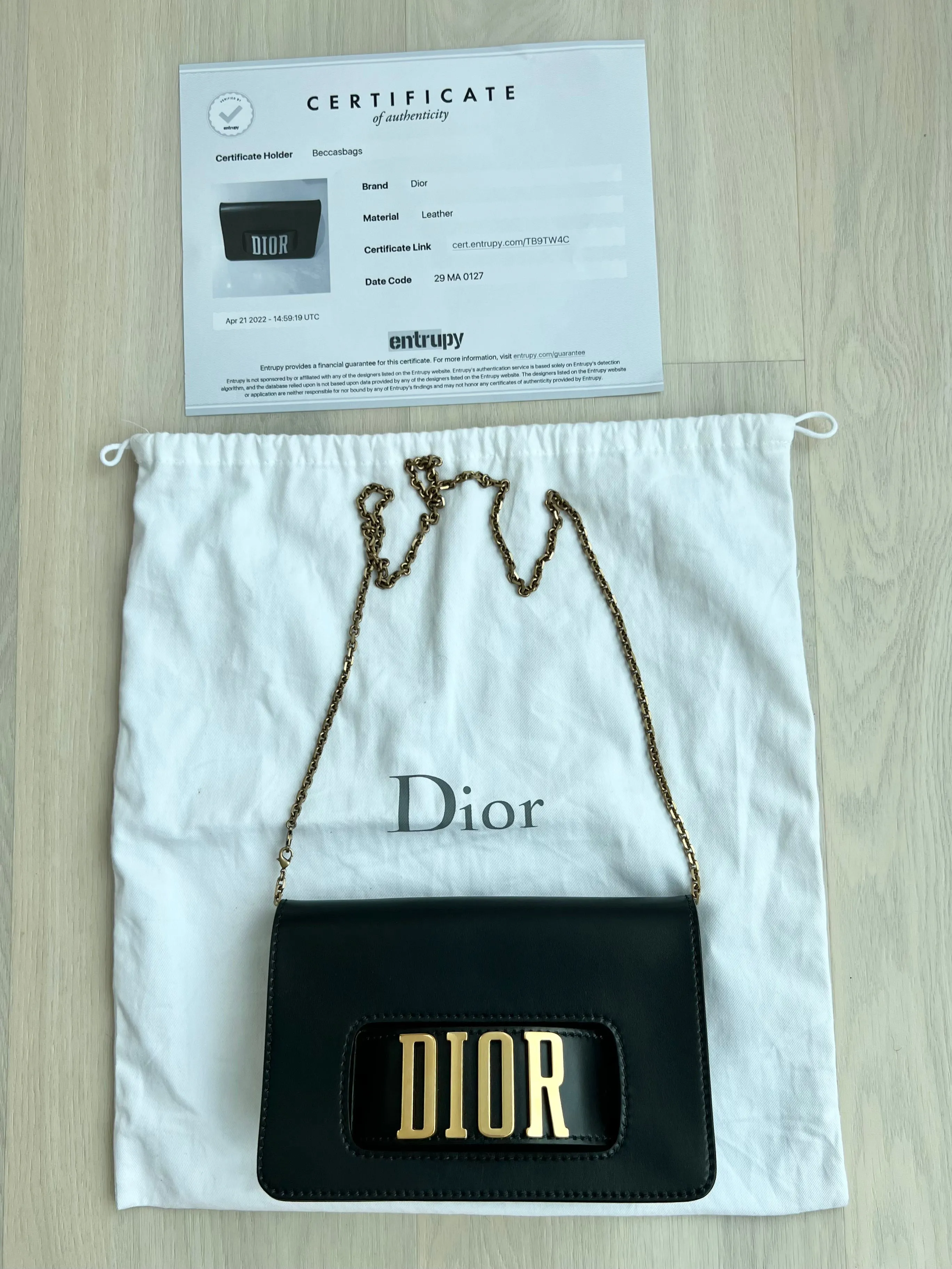 Christian Dior Revolution Clutch