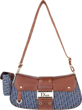 Christian Dior Street Chic Columbus Diorissimo Pouch Bag