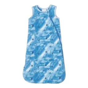 Coccoli Modal Sleepsack - Stars on Denim Blue