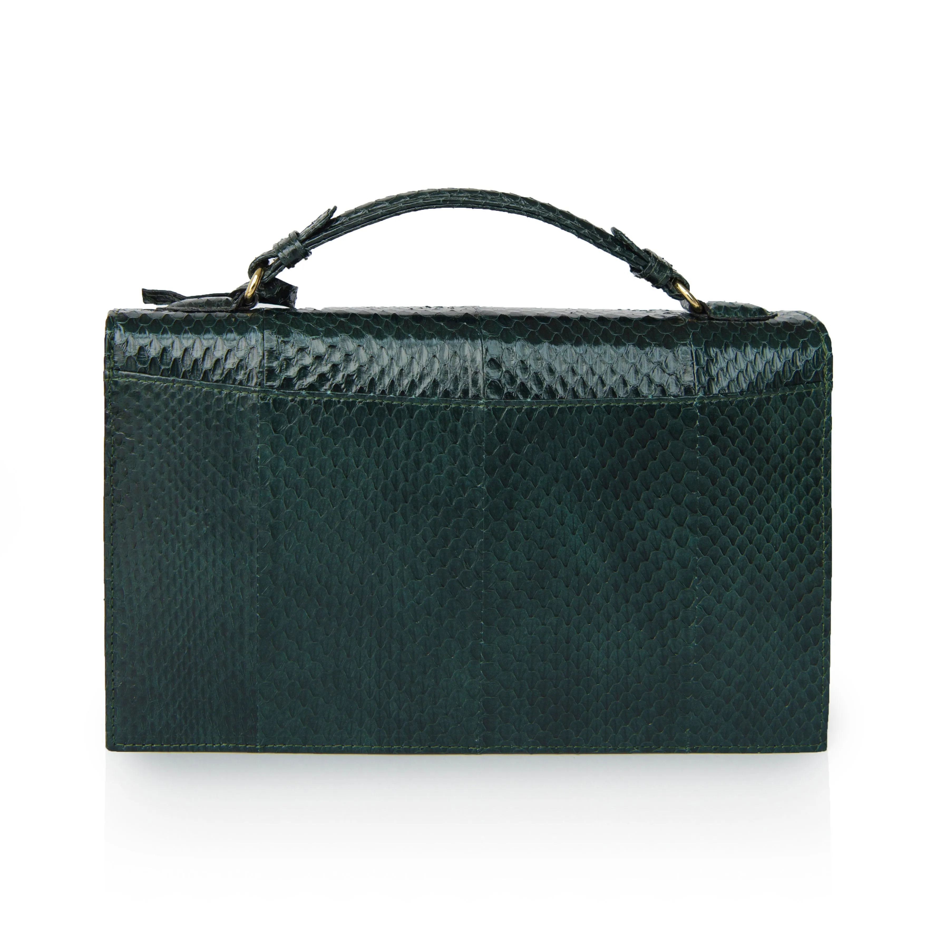 Dark Green Cynthia Top Handle