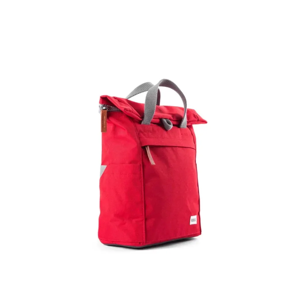 Finchley A Medium Sustainable Backpack - Mars Red