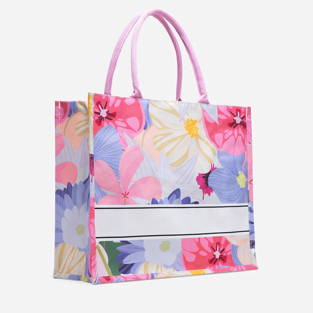 Full Bloom Canvas Tote Bag