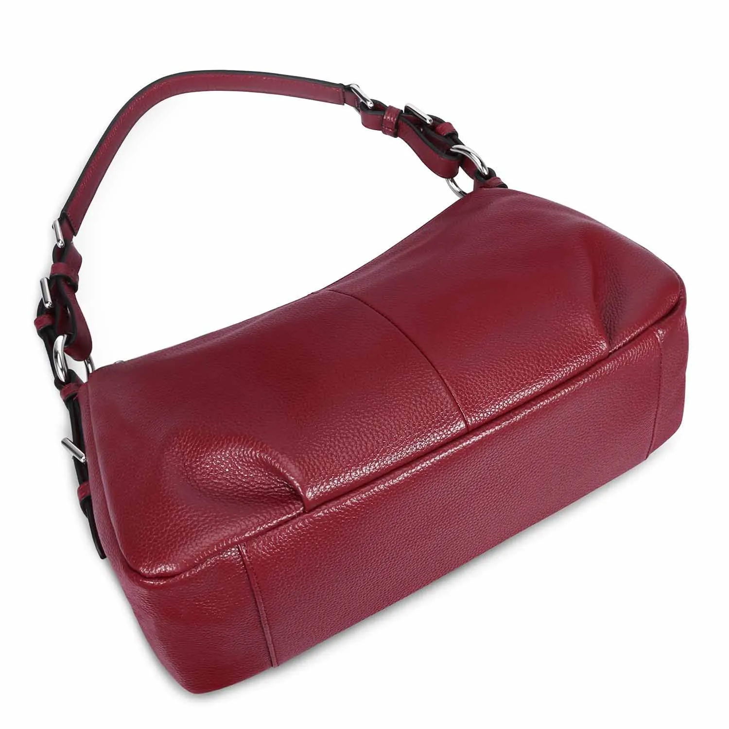 Genuine Leather Hobo Bag