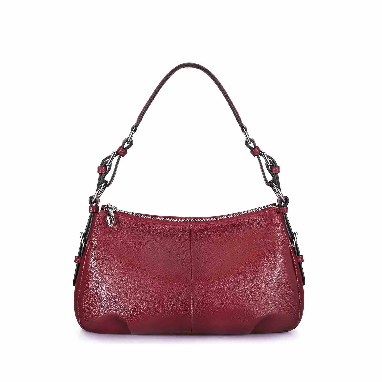 Genuine Leather Hobo Bag