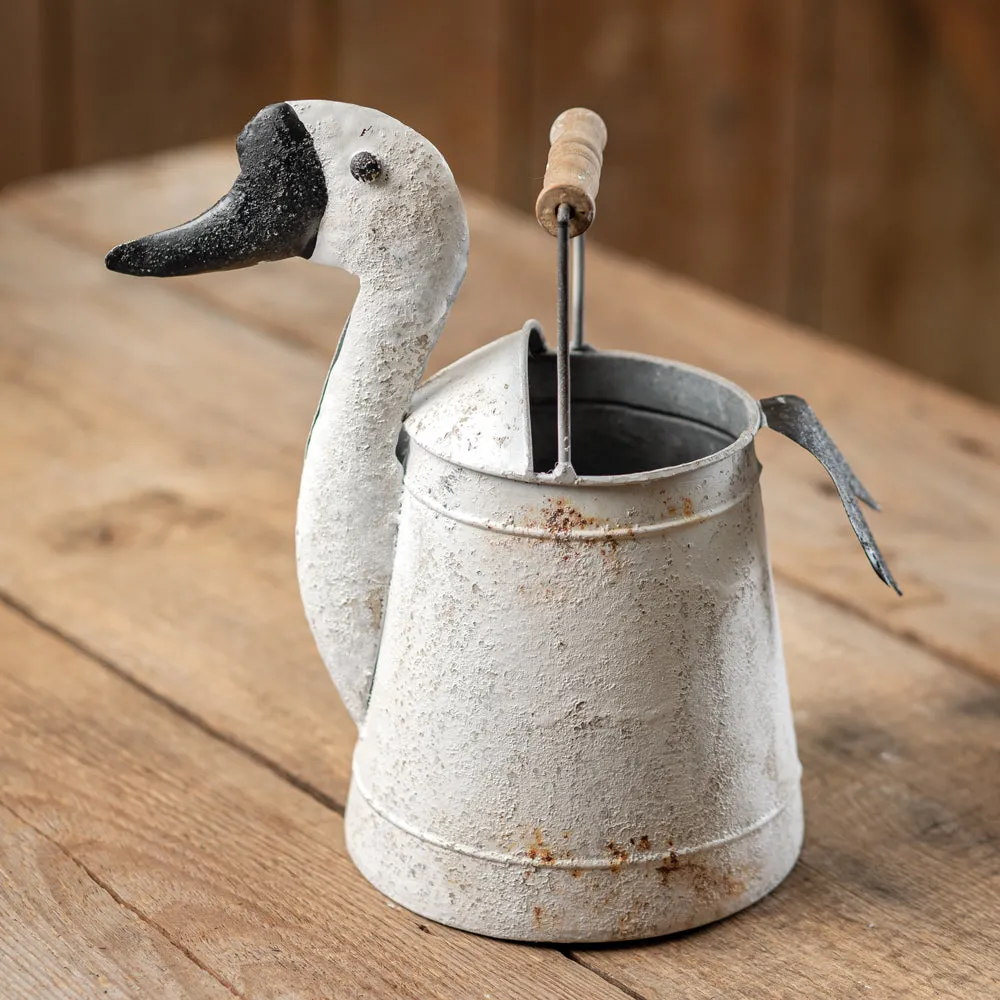 Goose Bucket with Wood Handle