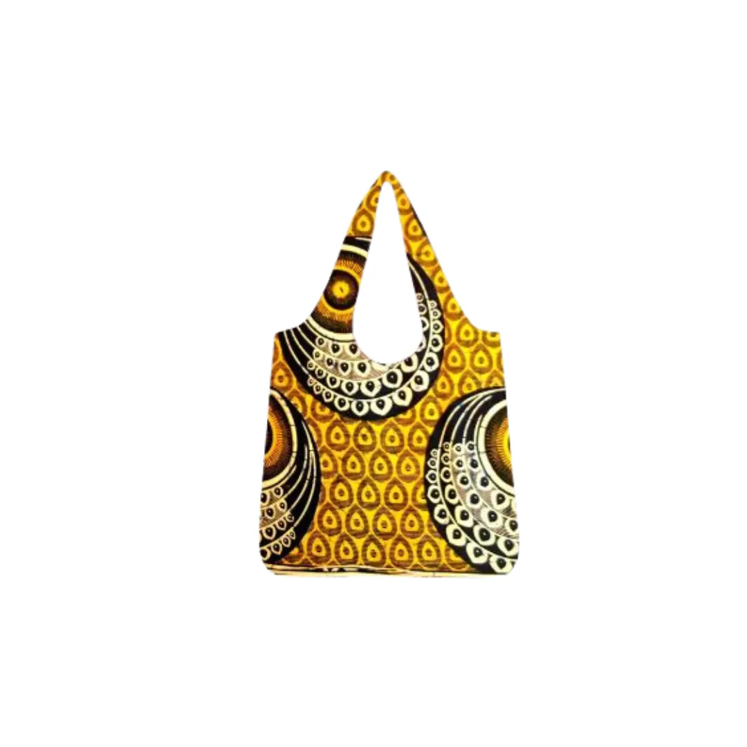 Handmade African Print Ankara Tote Bag