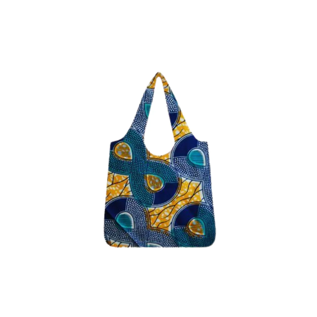 Handmade African Print Ankara Tote Bag