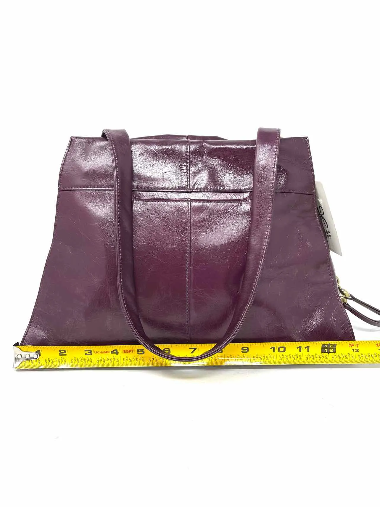 Hobo International Plum Solid Leather NEW Designer Tote