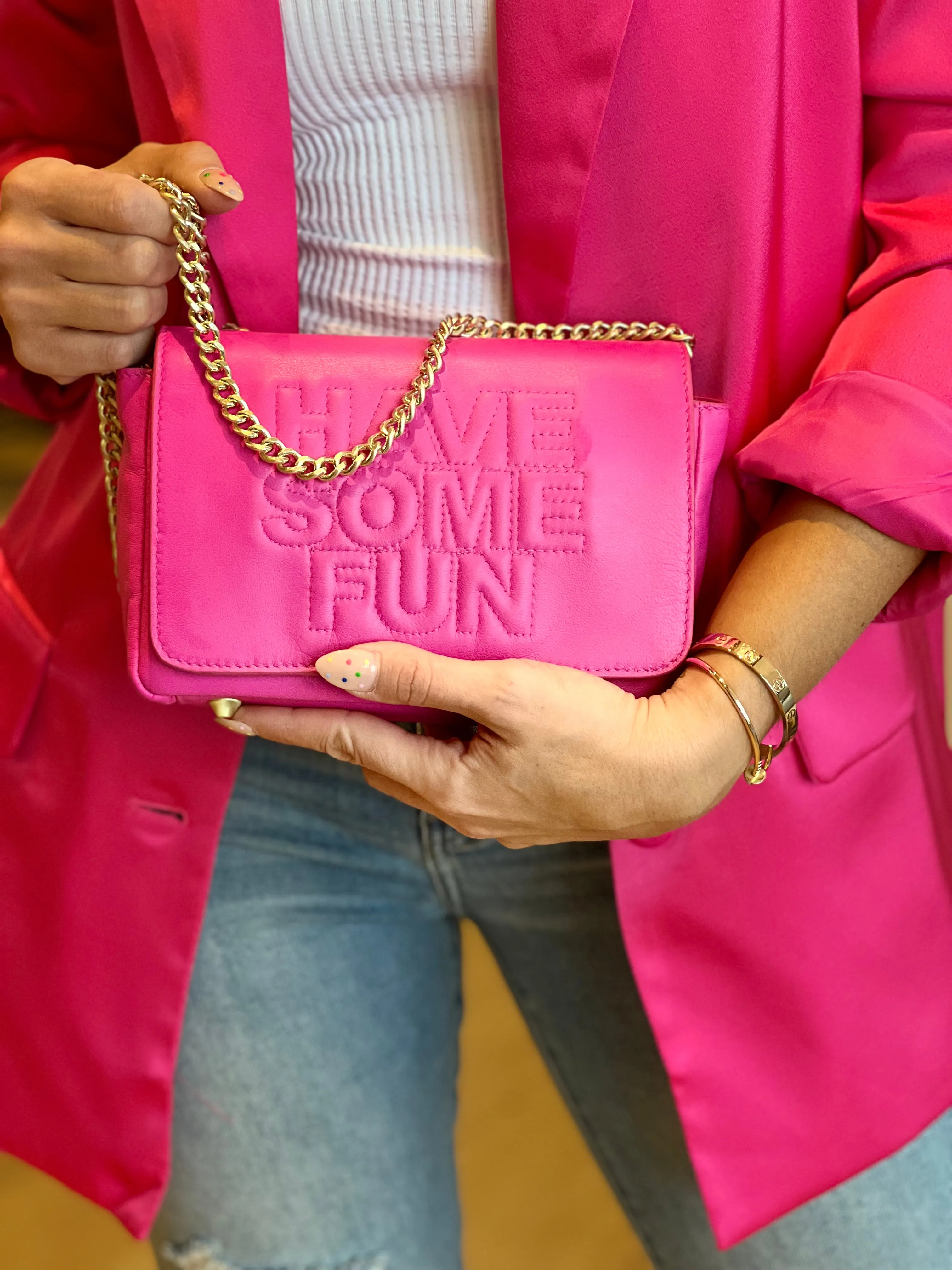 HSFT Gabrielle Bag (Hot Pink)