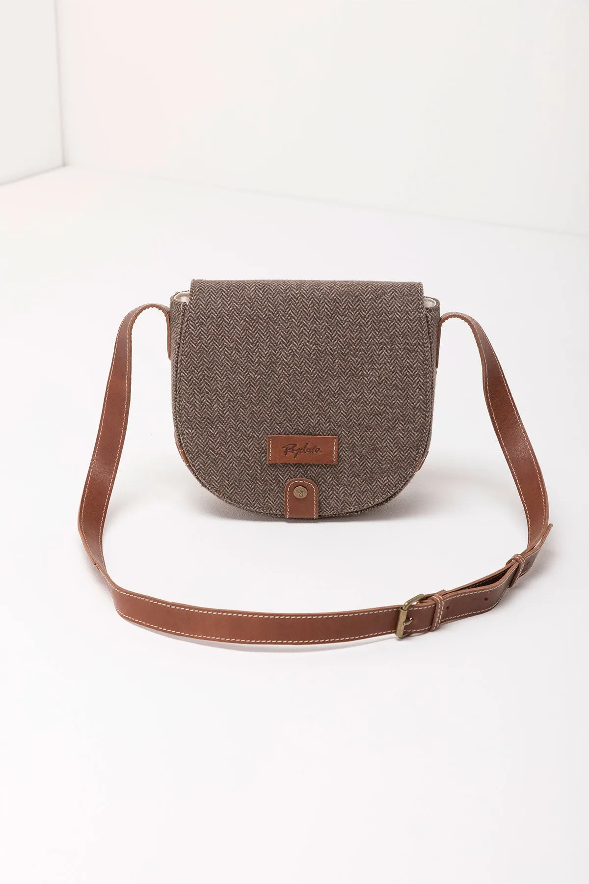 Ladies Tweed Saddle Bag - Pippa