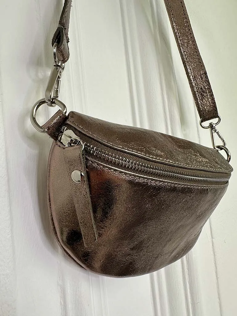 Leather Bumbag - Bronze