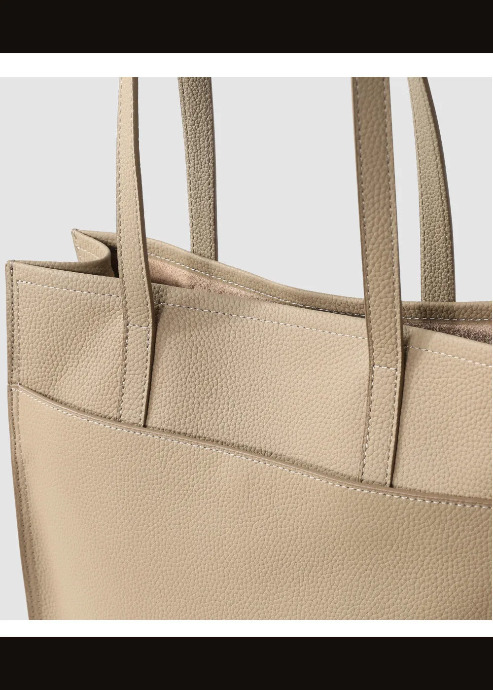 Lidia Genuine Leather Tote Bag