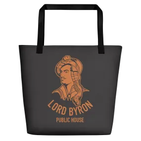 Lord Byron Orange And The Old  Black Tote Bag