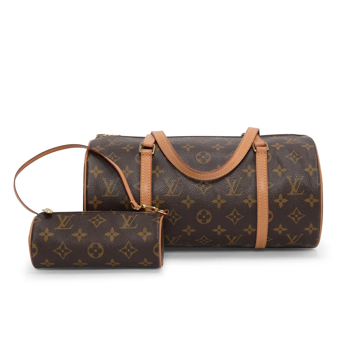 Louis Vuitton Monogram Canvas Papillon 30   Mini Pouch