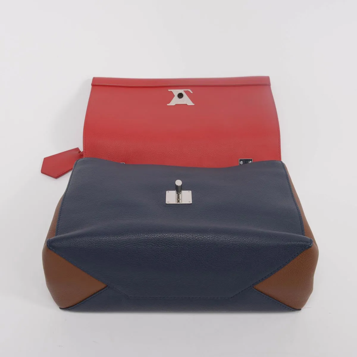 Louis Vuitton Tri-Colour Calfskin Lockme II Bag