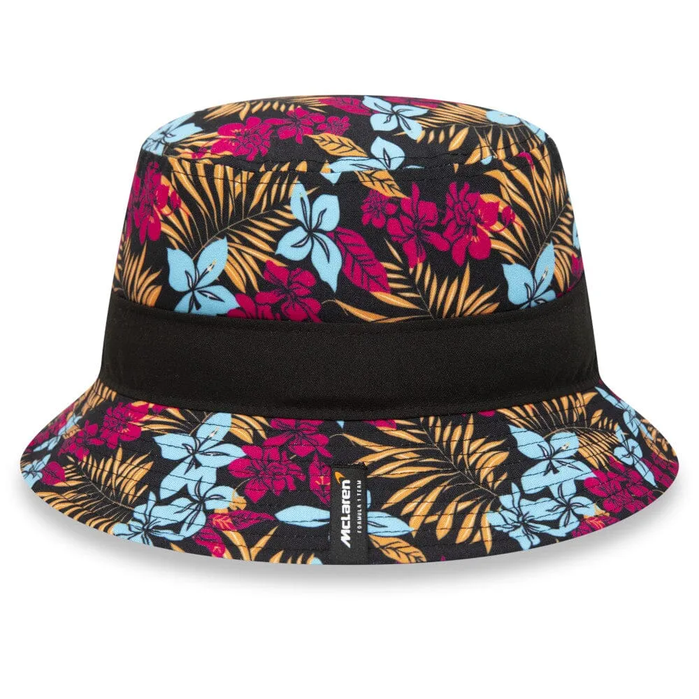 McLaren Racing F1 New Era 940 Special Edition Miami Floral Bucket Hat