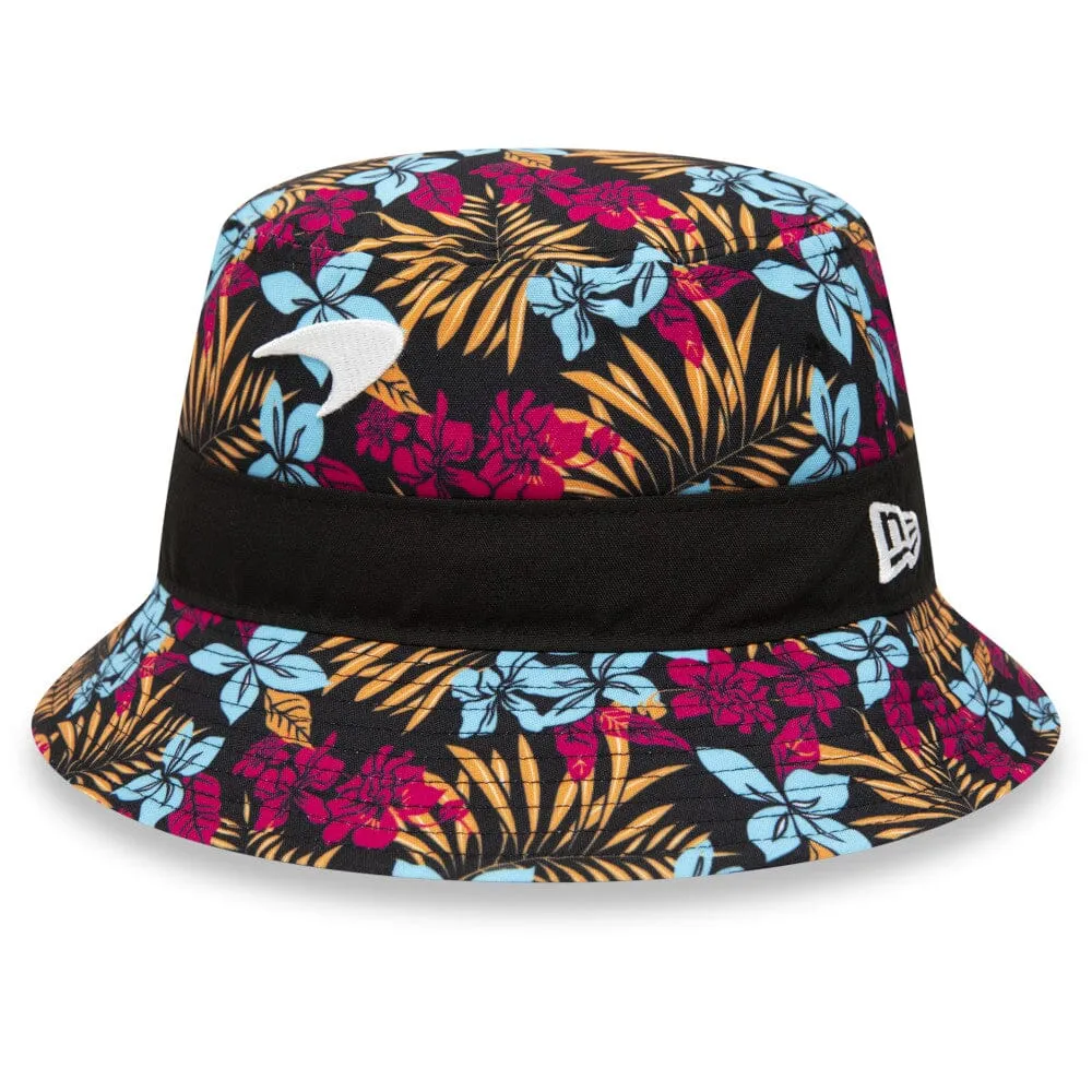 McLaren Racing F1 New Era 940 Special Edition Miami Floral Bucket Hat