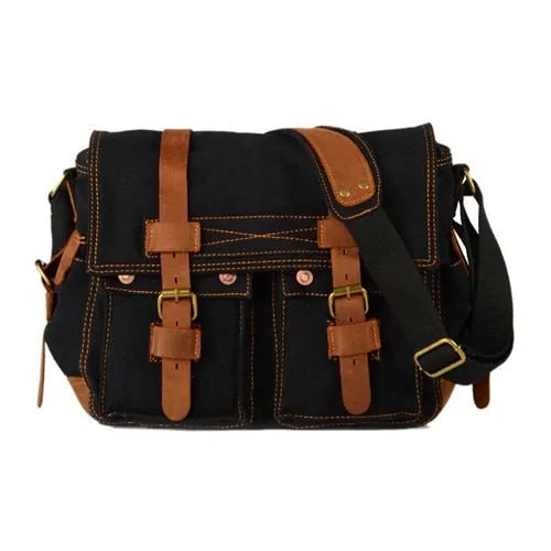 Men Military Army Vintage Crossbody Bag Men's Messenger Shoulder large Bags Casual Teenagers High Quality shoulder bag