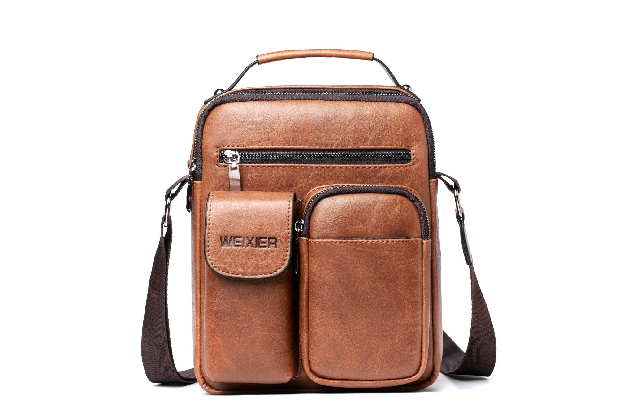 Men’s Shoulder Bag - Chestnut (8633)