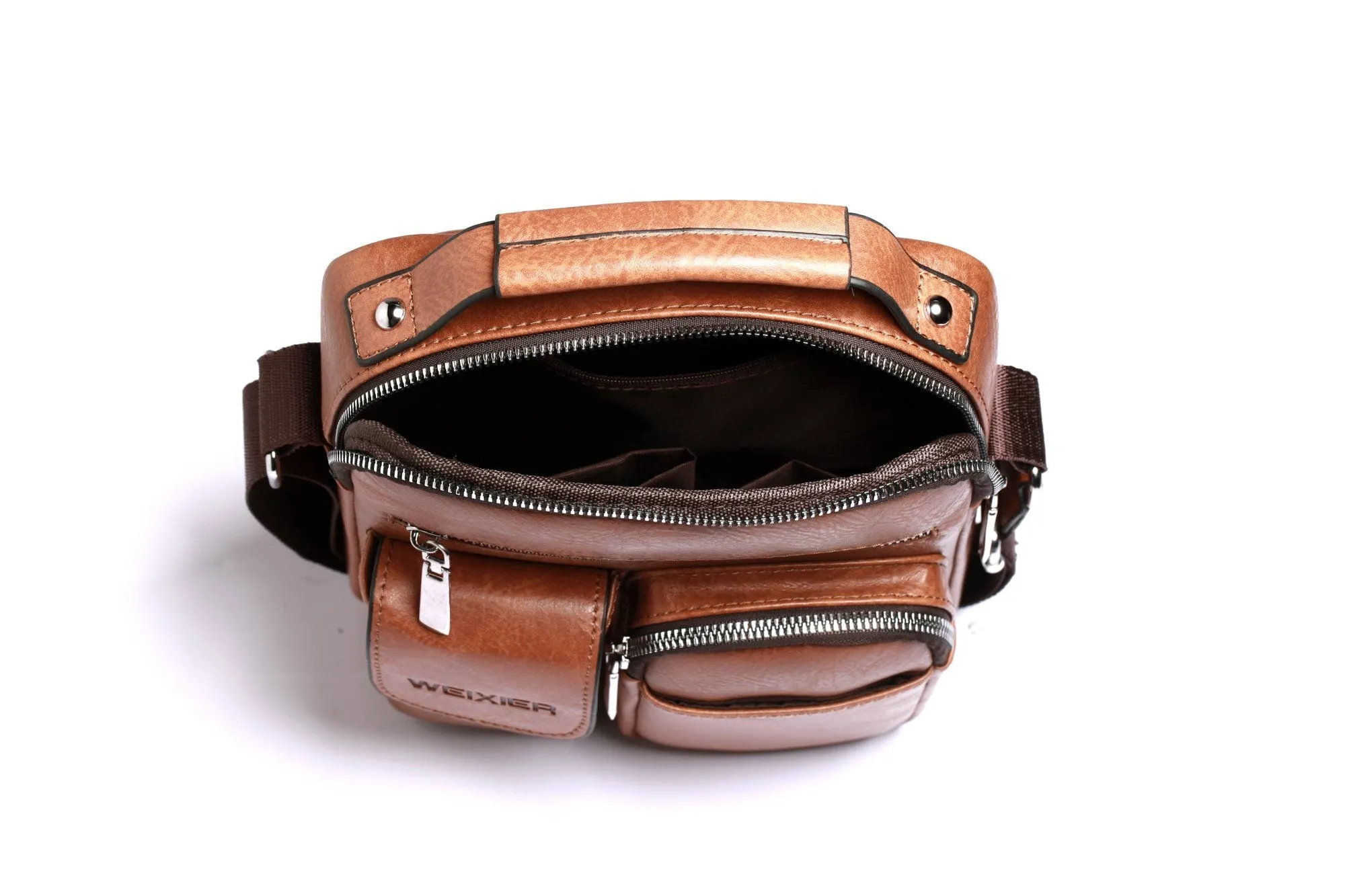 Men’s Shoulder Bag - Chestnut (8633)