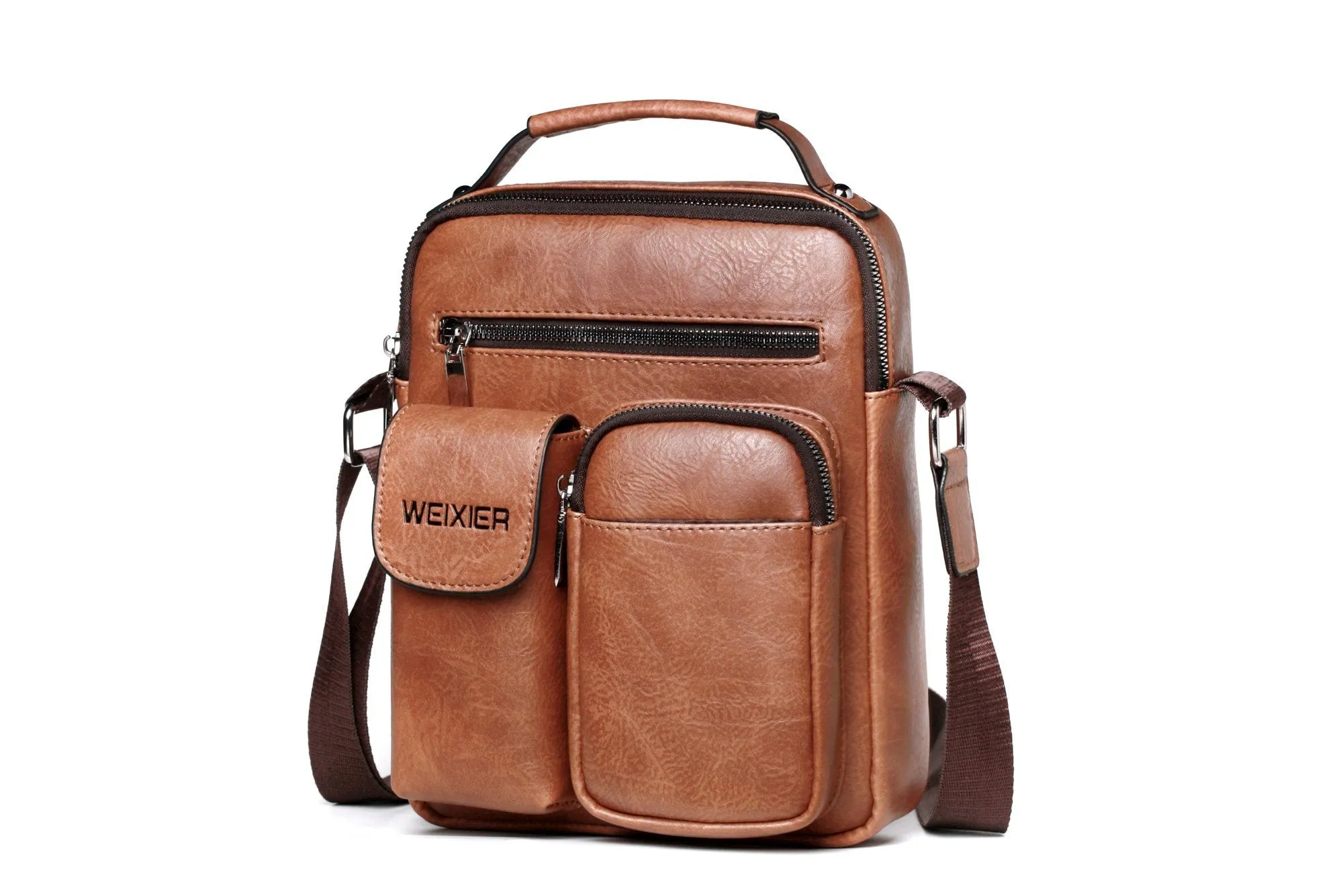 Men’s Shoulder Bag - Chestnut (8633)