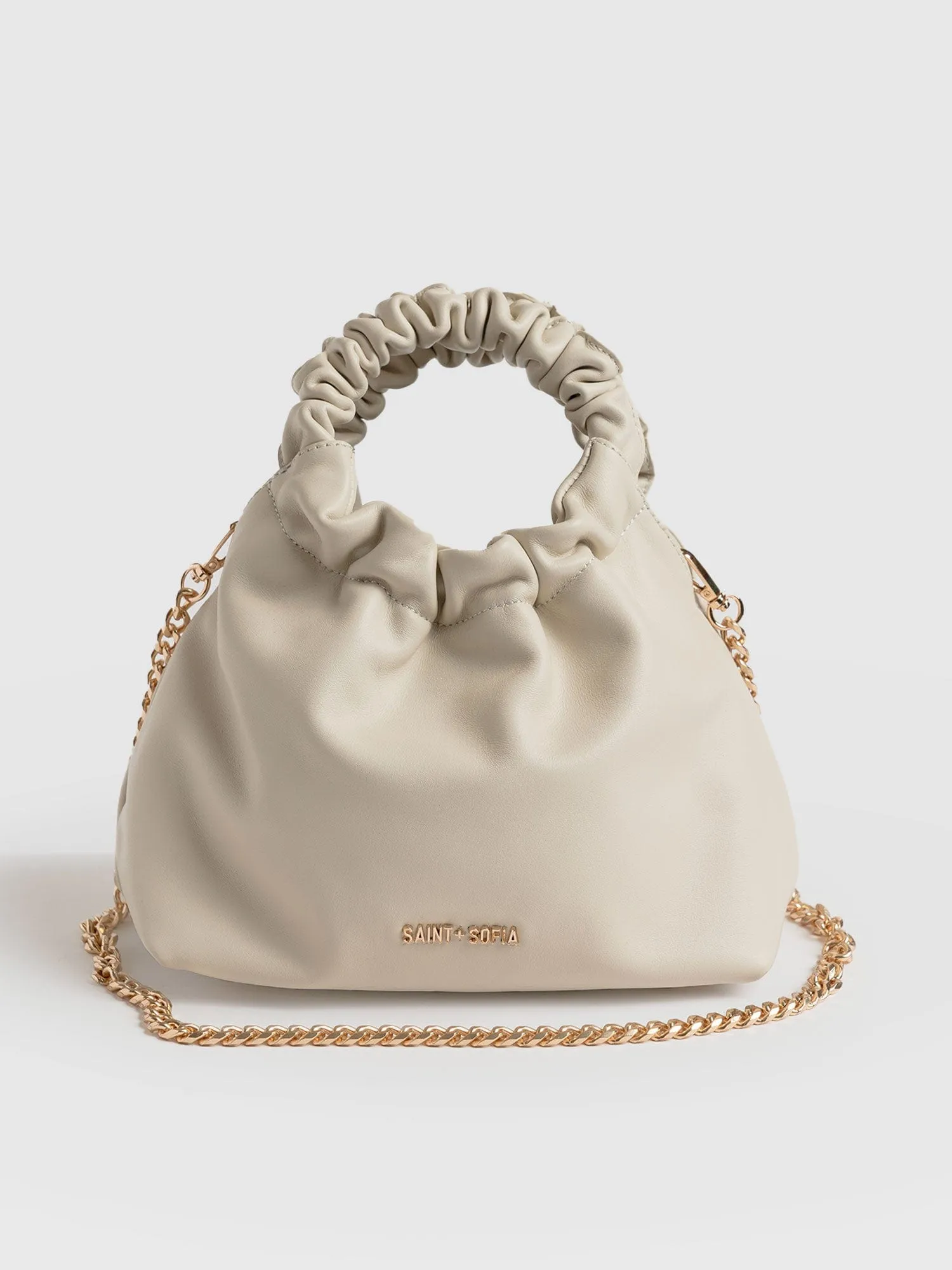 Mini Tori Handbag - Cream