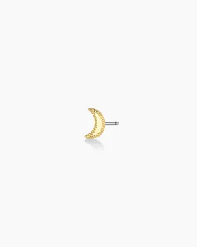 Moon Charm Stud