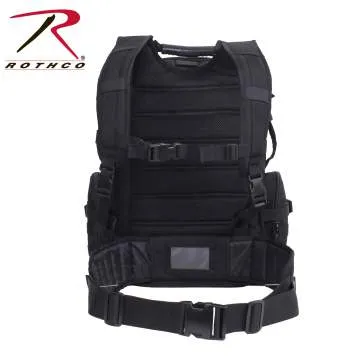 Multi-Chamber MOLLE Assault Pack - Black