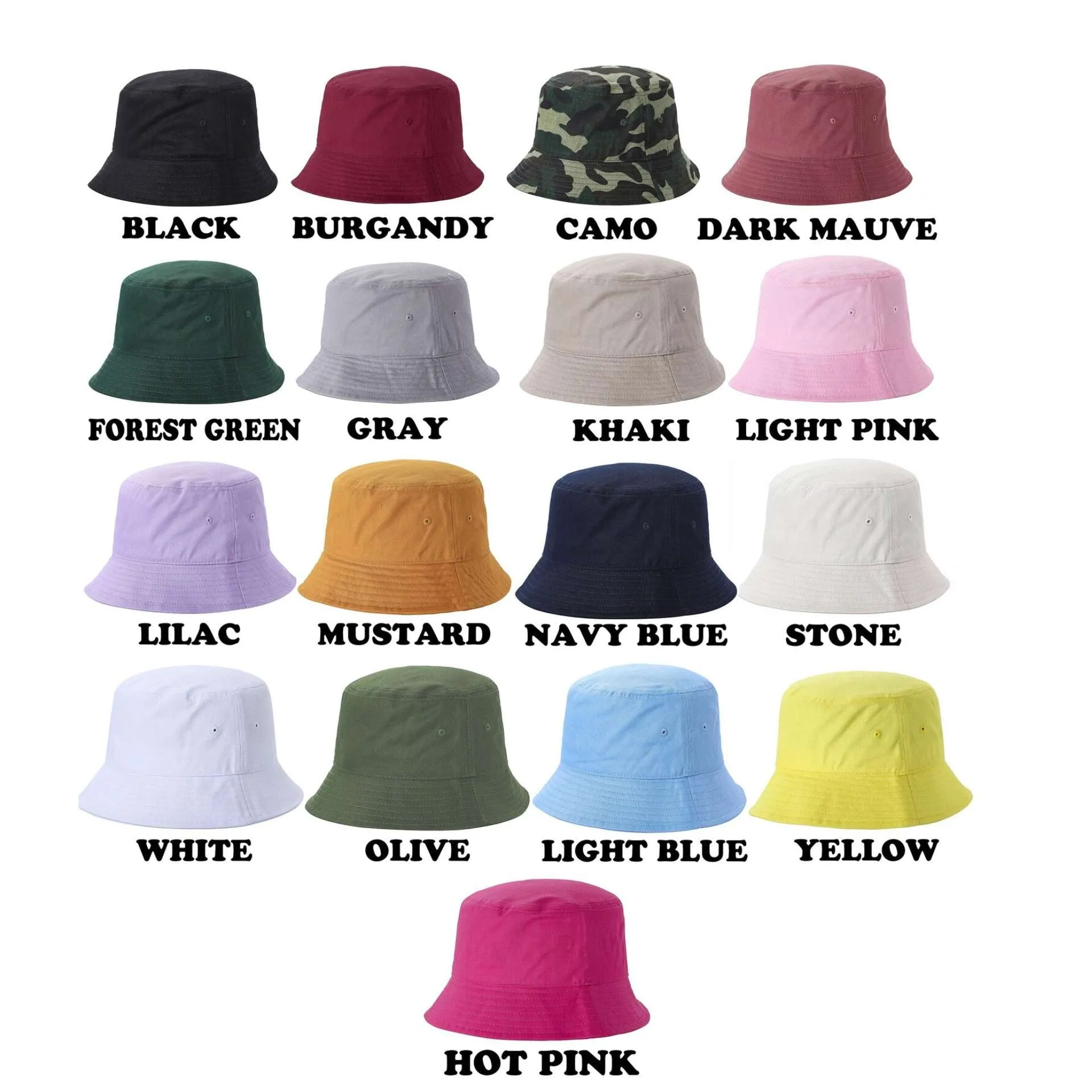 Nail Cross Bucket Hat - Cross Bucket Hat