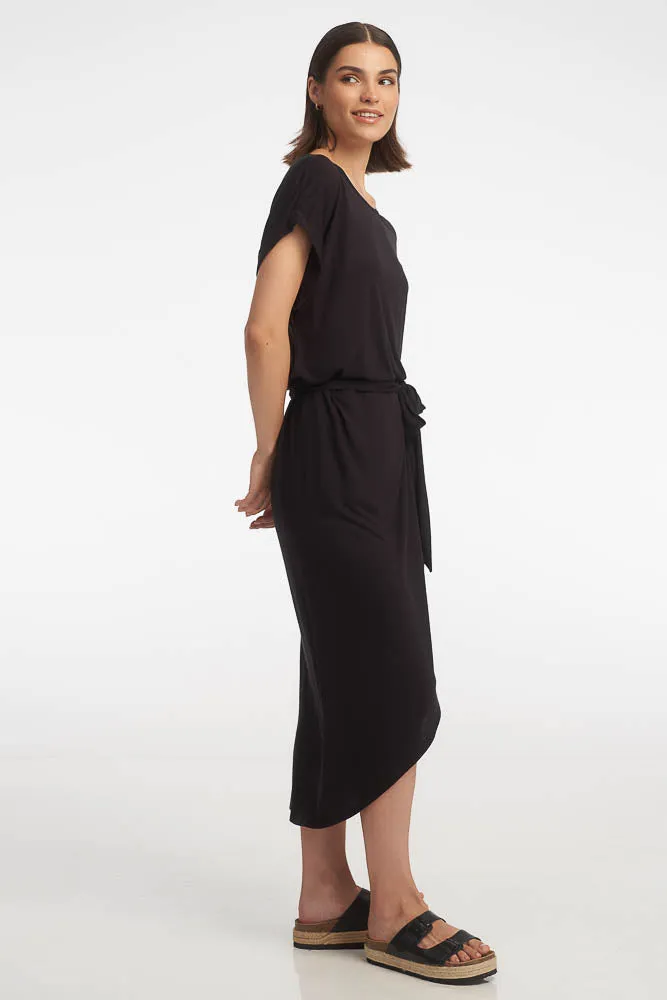 Nate  Midi Dress / Black